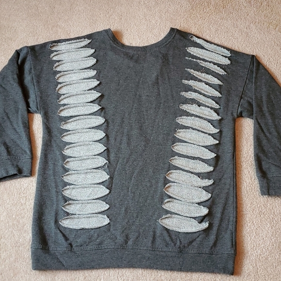 Venus size Large charcoal gray workout top *excellent condition* - Picture 1 of 10